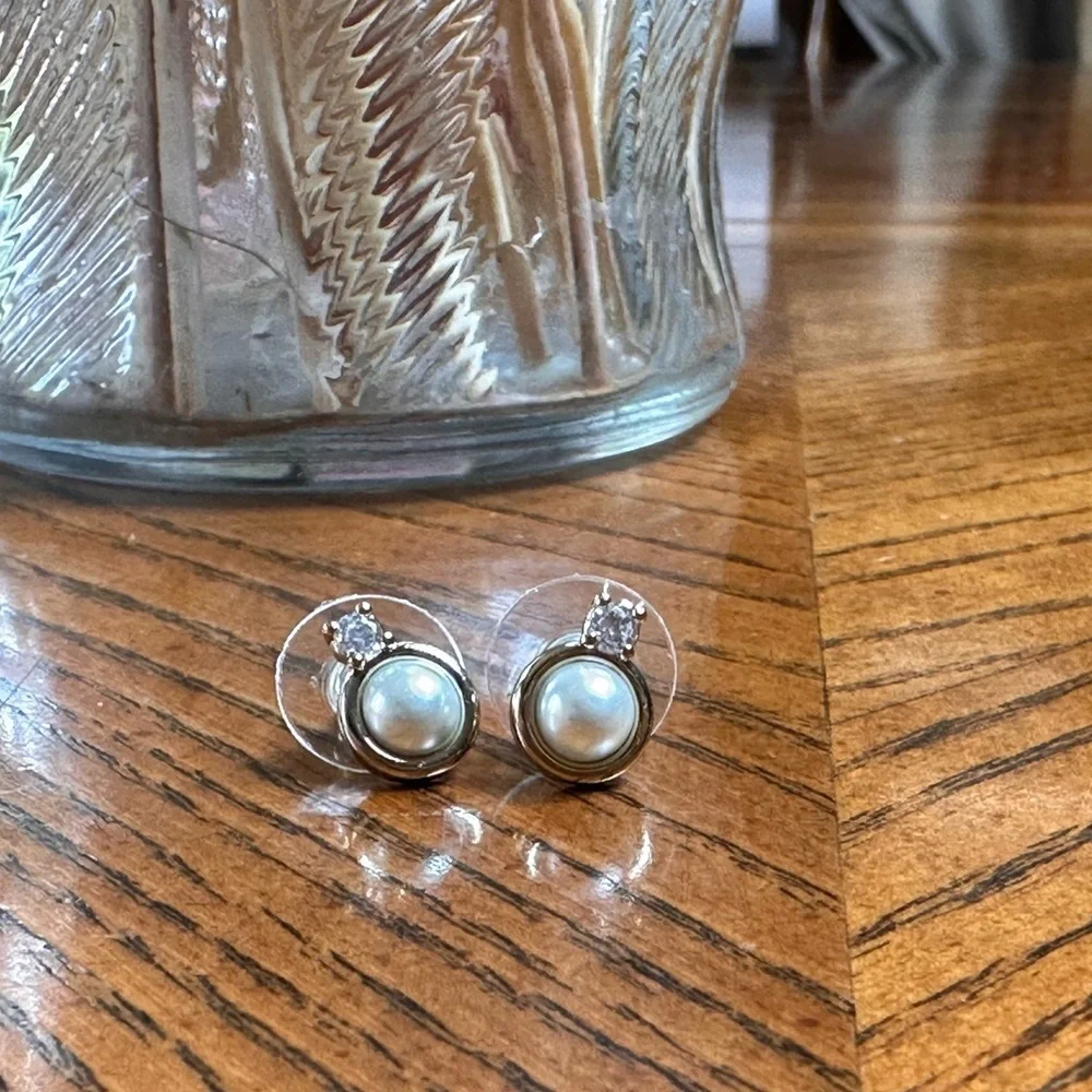 Copy- Givenchy Gold and Silver Statement Earrings